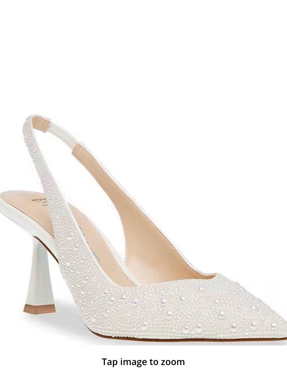 Betsey Johnson Ivory Clark Pumps 6.5